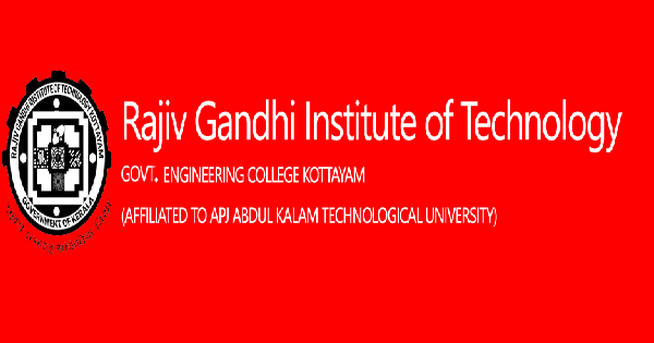 രാജീവ് ഗാന്ധി ഇൻസ്റ്റിറ്റ്യൂട്ട് ഓഫ് ടെക്‌നോളജിയിൽ ഒഴിവ്