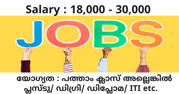 HP Group ൻ്റെ കീഴിൽ കേരളത്തിലെ എല്ലാ ജില്ലകളിലും തൊഴിൽ അവസരം