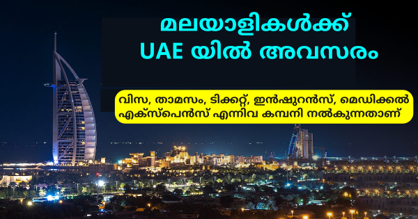 UAE യിലെ കമ്പനിയിൽ അവസരം 310 ഒഴിവുകൾ