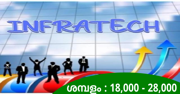 എല്ലാ ജില്ലകളിലും ഇൻഫ്രാ ഗ്രൂപ്പിൻ്റെ പുതിയ ഔട്ട്‌ലെറ്റുകളിലേക്ക് ഉടൻ നിയമനം