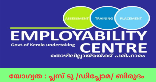 എംപ്ലോയബിലിറ്റി സെൻ്ററിൽ വിധ തസ്തികകളിലേക്ക് ഇന്റർവ്യൂ നടത്തുന്നു