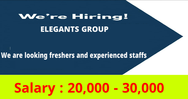 ELEGANTS GROUP ൽ തൊഴിലവസരങ്ങൾ